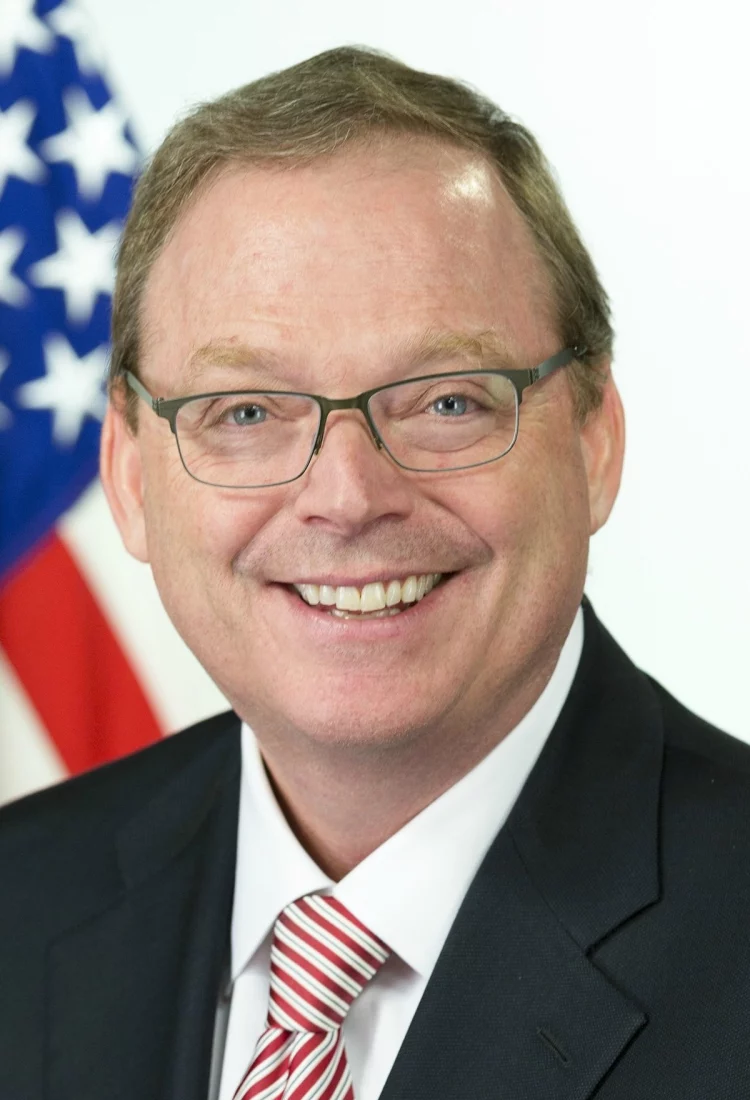 Headshot or formal portrait of Kevin Hassett