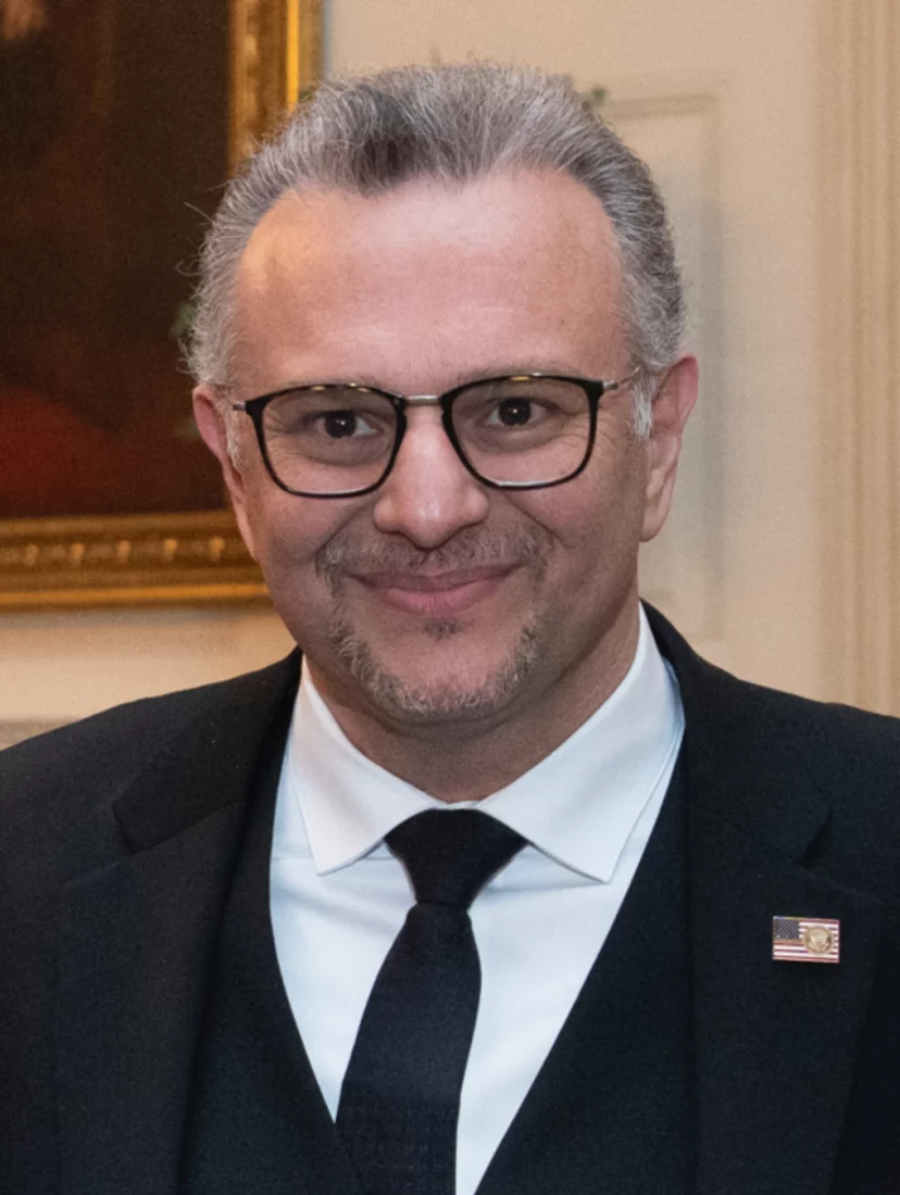 Headshot or formal portrait of Massad Boulos