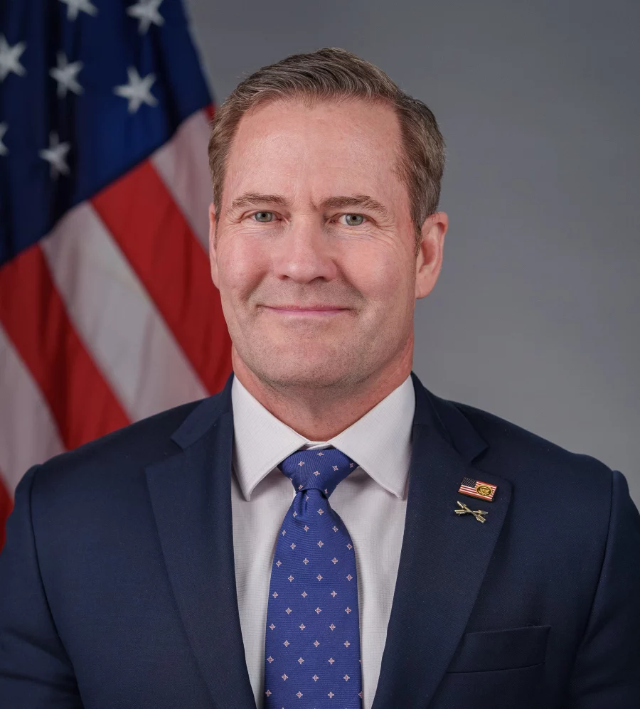 Headshot or formal portrait of Michael G. “Mike” Waltz