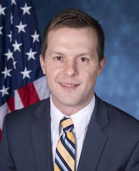Congressional portrait of Golden, Jared