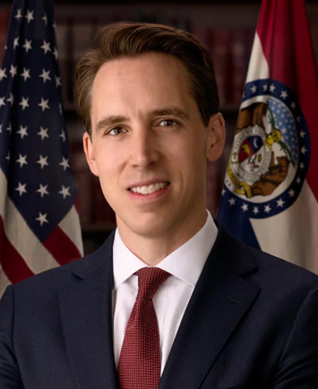 Congressional portrait of Josh Hawley
