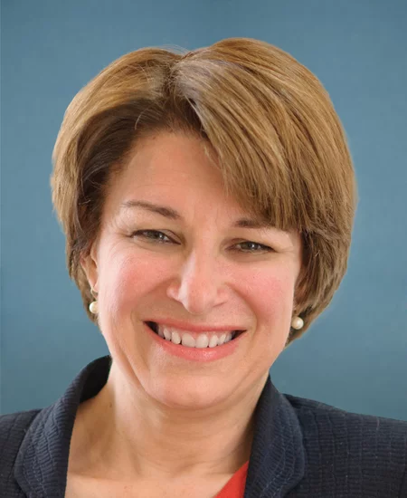 Congressional portrait of Amy Klobuchar