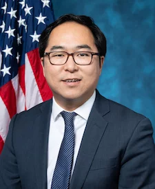 Congressional portrait of Andy Kim