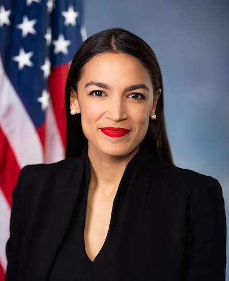 Congressional portrait of Ocasio-Cortez, Alexandria