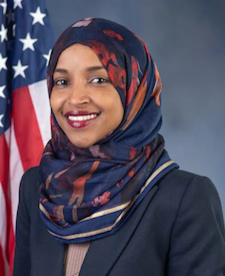 Congressional portrait of Omar, Ilhan